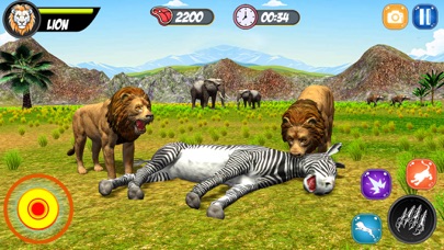 Lion Simulator Safari King 3D Screenshot