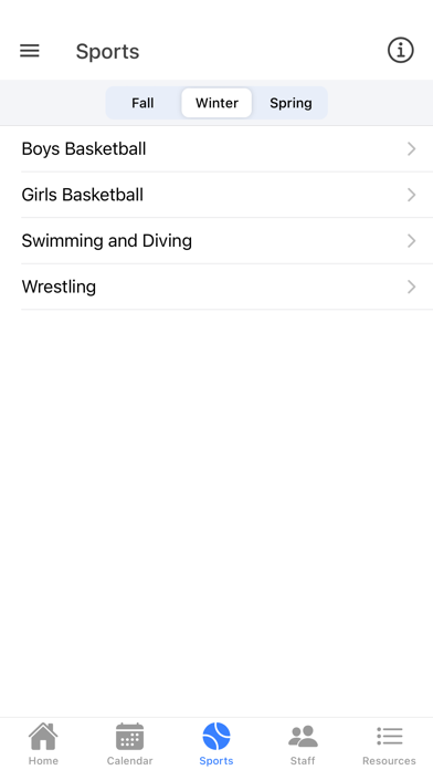 Lawrence Central Athletics IN Screenshot
