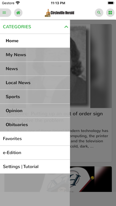 Circleville Herald eEdition Screenshot