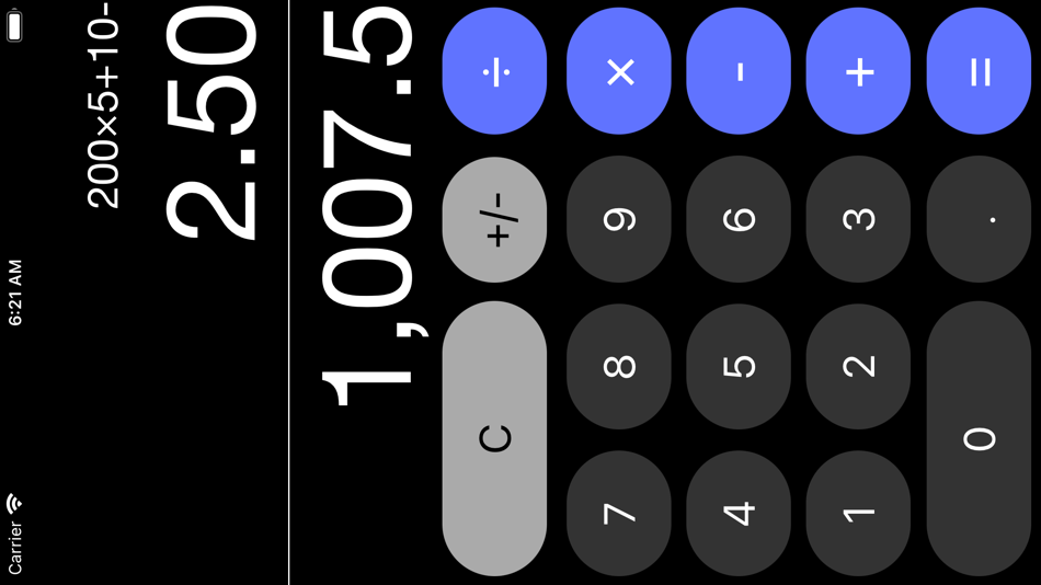 #2. Calculator AM (macOS) By: Andreas Maier