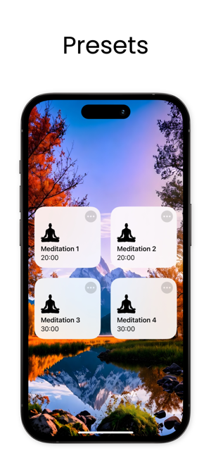 ‎Meditate Meditation Timer Screenshot