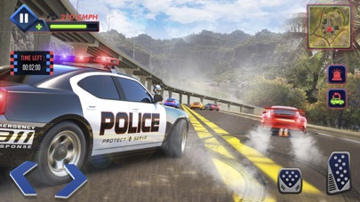 警察カーチェイス車シュミレーター:警察官カーレース警察ゲームのおすすめ画像2