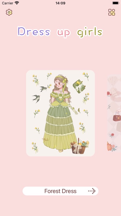 Dress up girls - doll dress up Screenshot