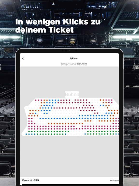 Schaubühne iPad screenshot 3 - Lifestyle app