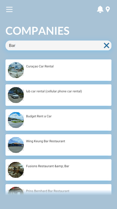 Curaçao travel app Screenshot