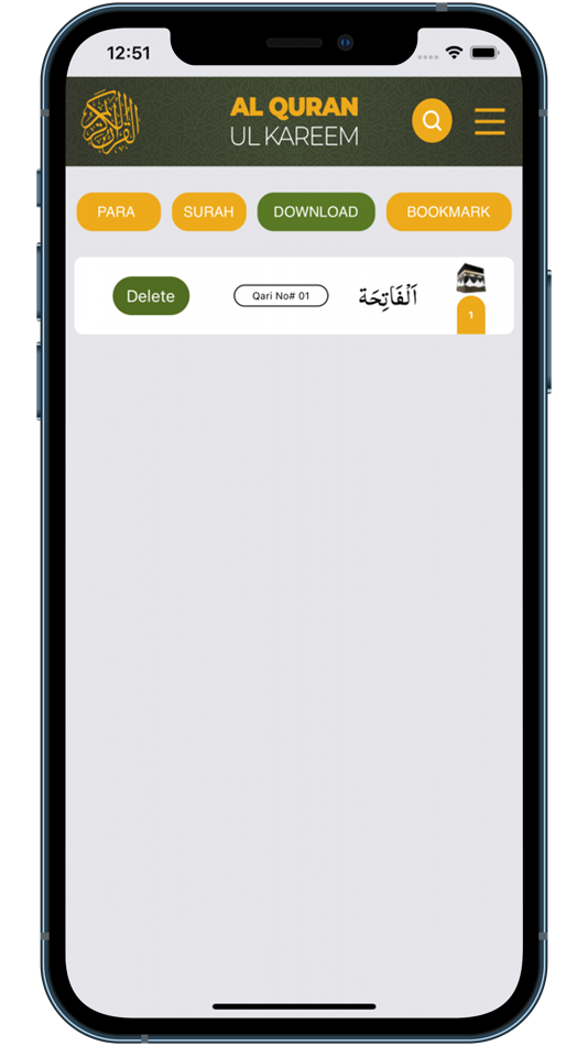 #7. Al-Quran-ul-Kareem (iOS) 由: Dawat-e-Islami