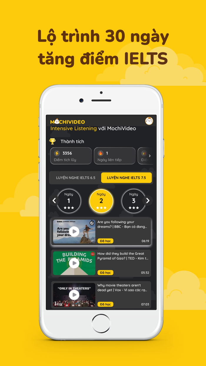 MochiVideo - Luyện nghe IELTS