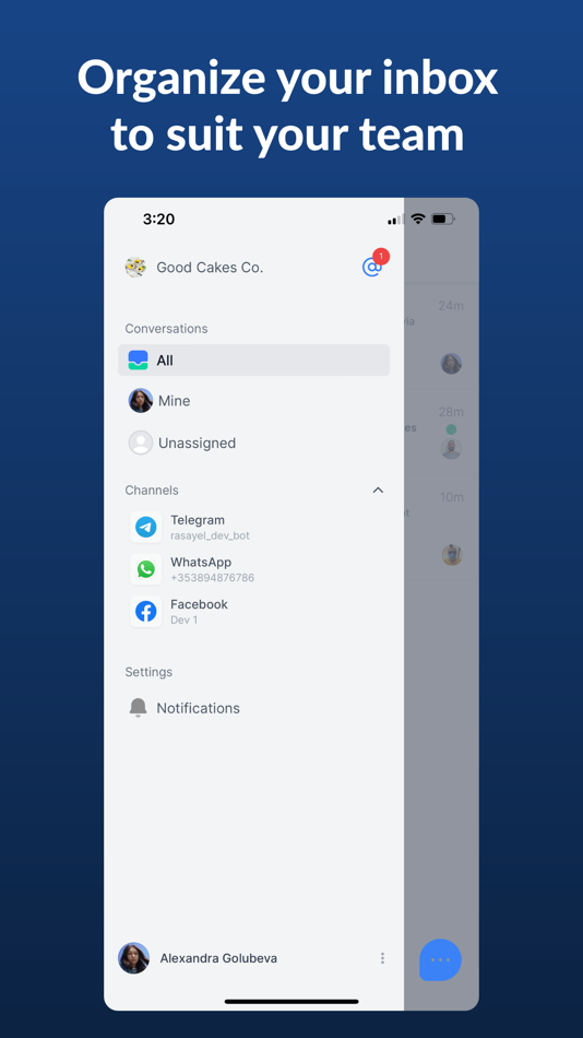 #5. Rasayel Inbox (iOS) 由: OCTOPODS SOFTWARE SYSTEMS LIMITED