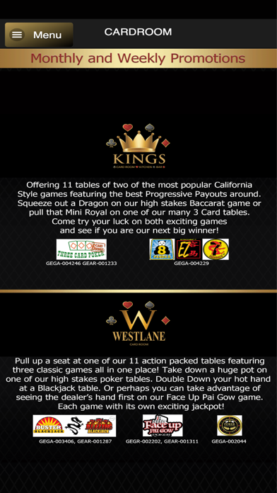 Kings Card Club Screenshot