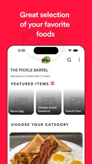 the pickle barrel deli iphone screenshot 1