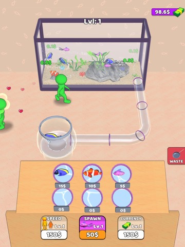 Idle Aquarium: Fish Tank Gamesのおすすめ画像4