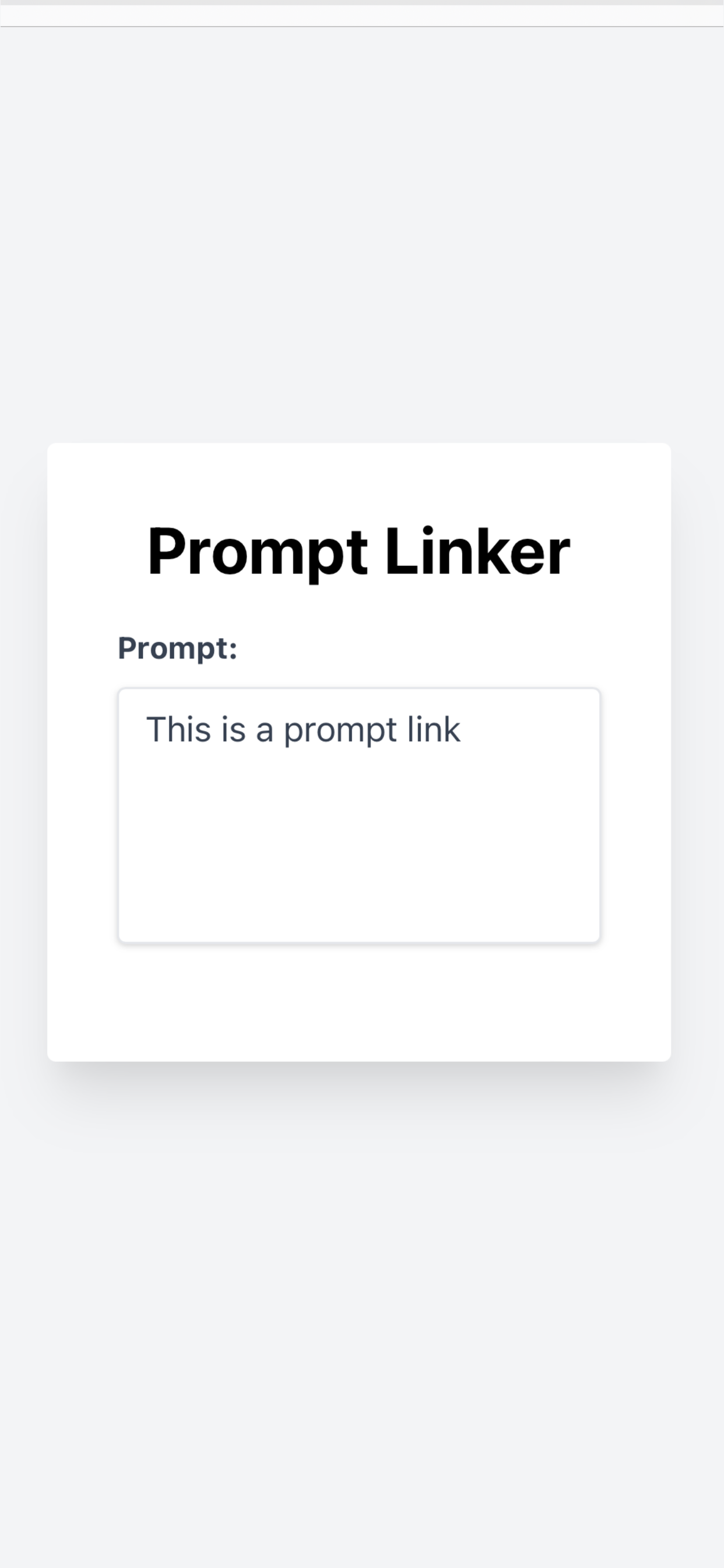 Prompt Link