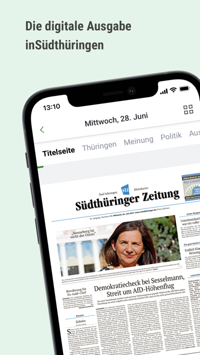 inSüdthüringen.de E-Paper Screenshot