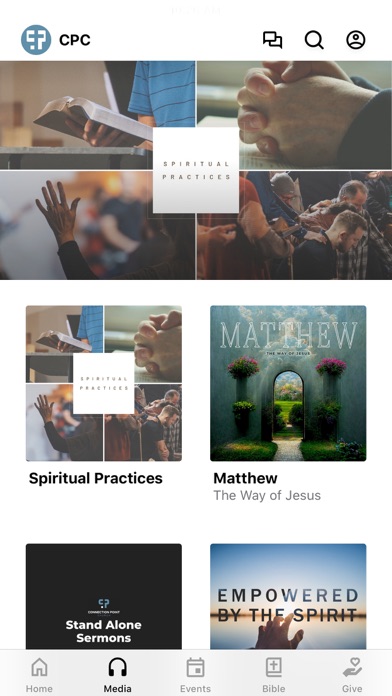 Connection Point Church App Screenshot