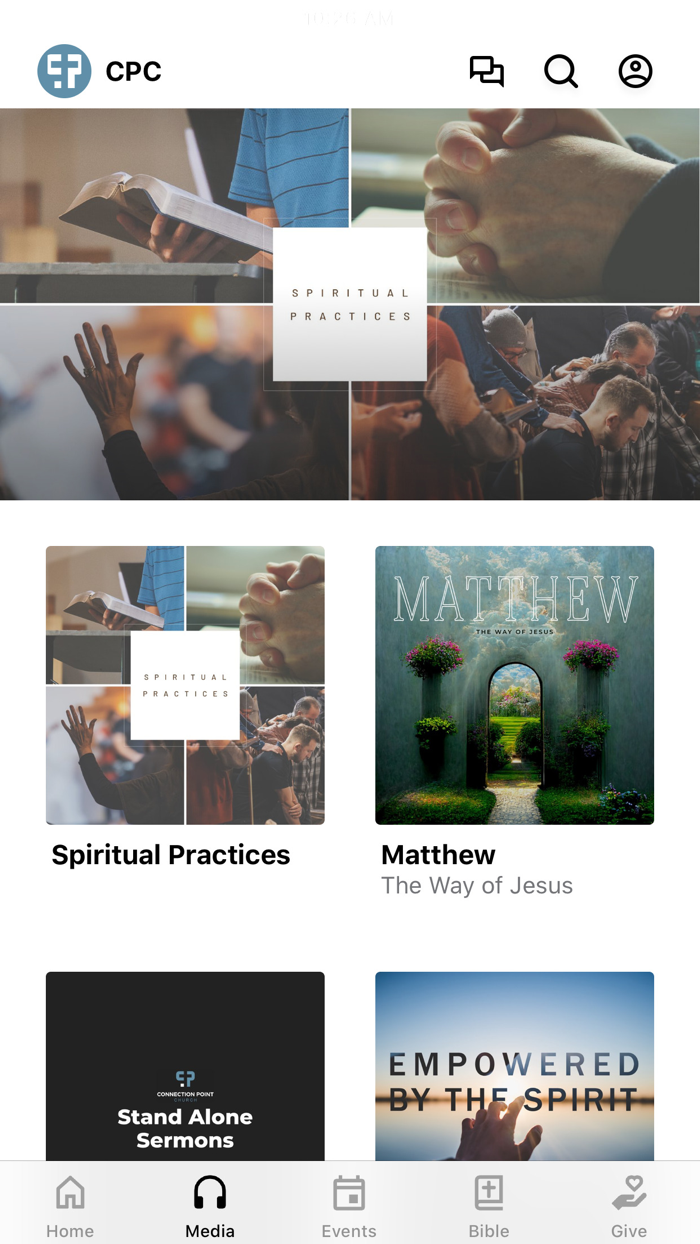 Connection Point Church App