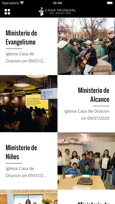 Casa Mundial de Oracion Screenshot