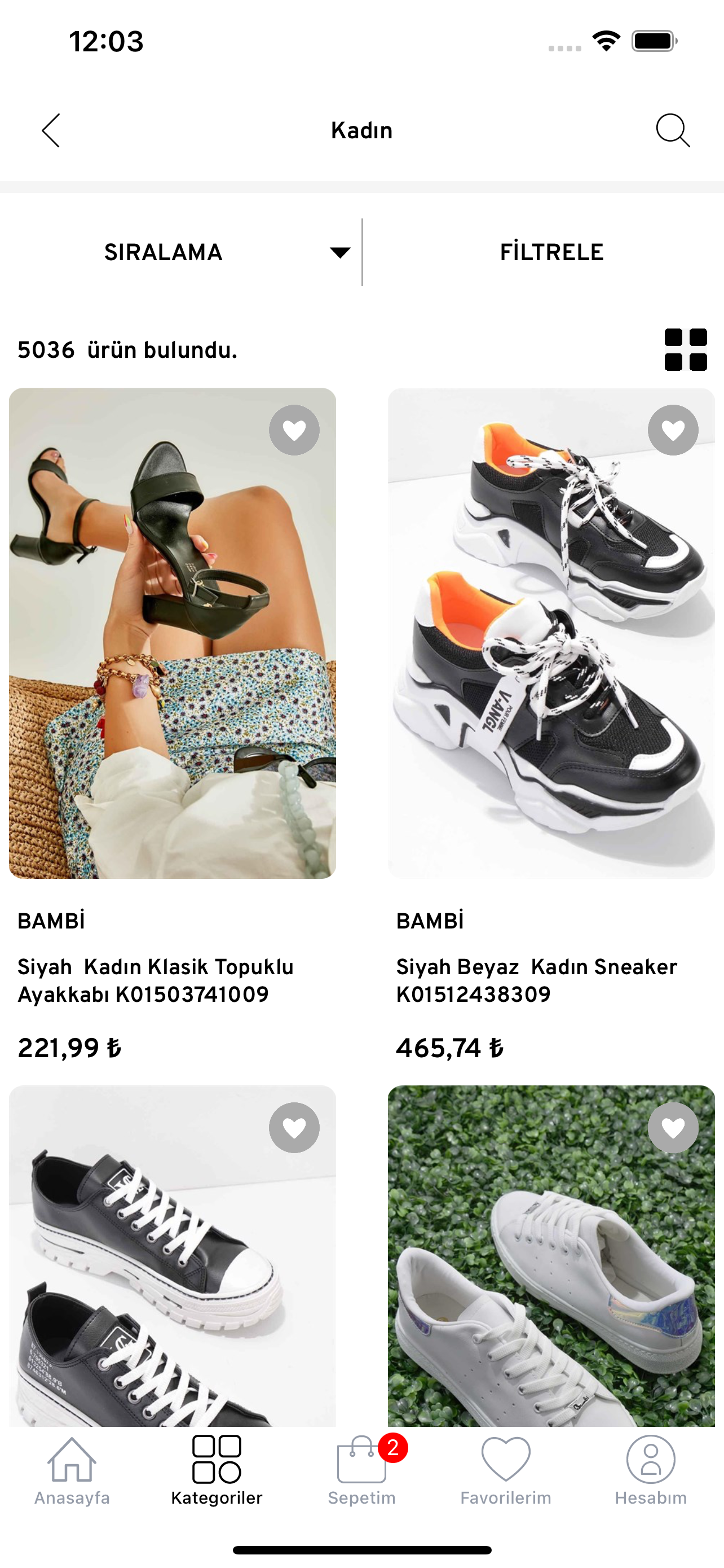Bambi Ayakkabı