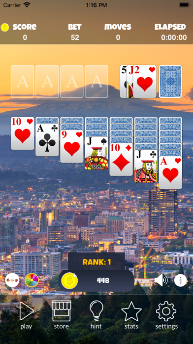 Casino Solitaire $ Screenshot