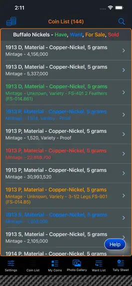 Game screenshot Buffalo Nickel Collection apk