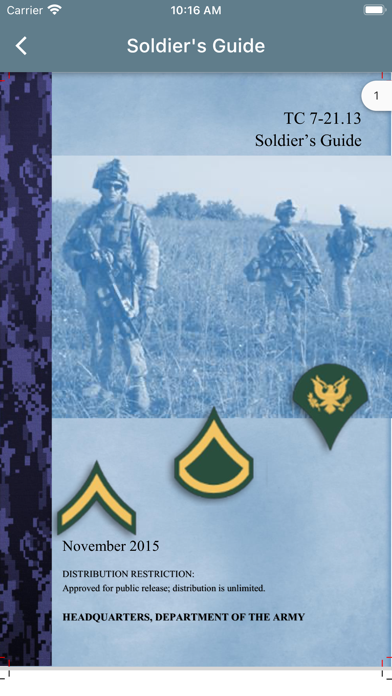 Army Leader Smart Cards Screenshot