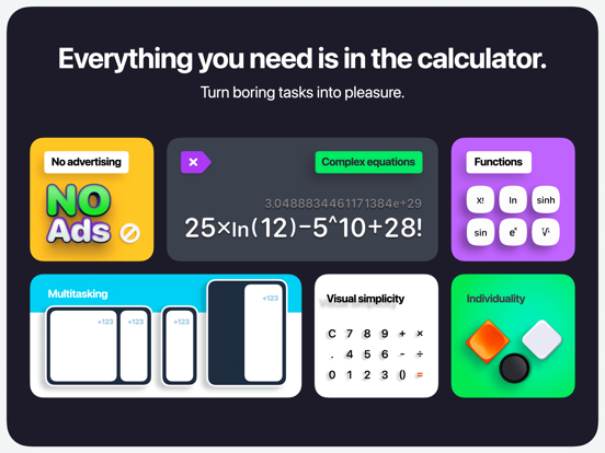 Calculator #1 for iPadのおすすめ画像4