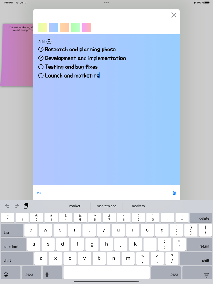 StickIt Simplicity of Notes