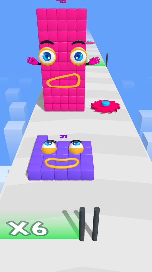 #1. Number Blocks - Run Games (iOS) Podle: 8Great, Games LLC