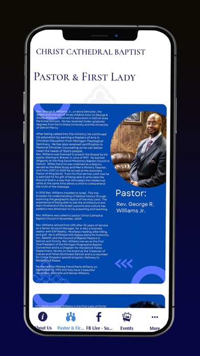 Christ Cathedral Baptist Screenshot