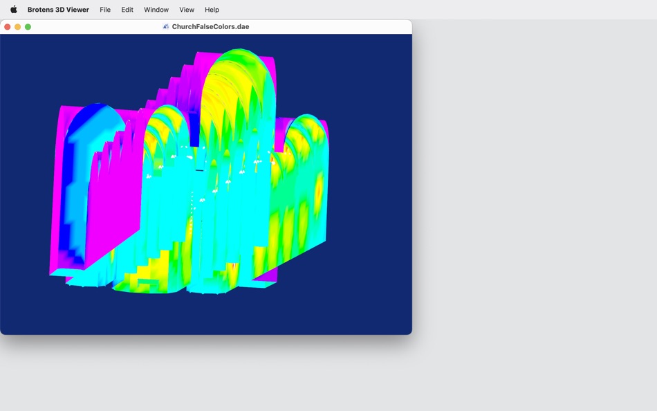 #7. Brotens 3D Viewer (macOS) Podle: Marcello Brocato
