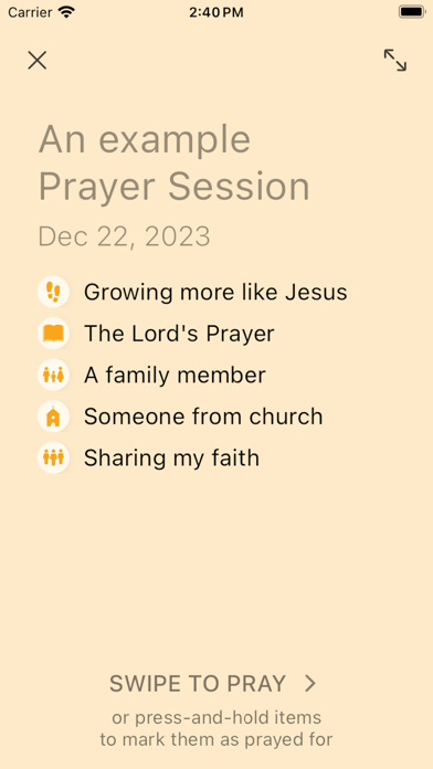 PrayerMate - Christian Prayer Screenshot