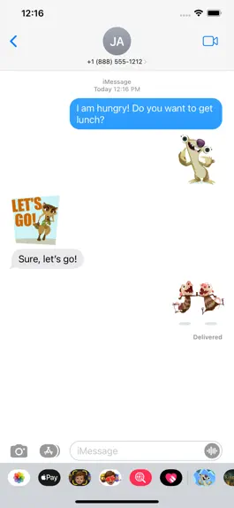 Game screenshot Stickers: Ice Age Buck Wild hack