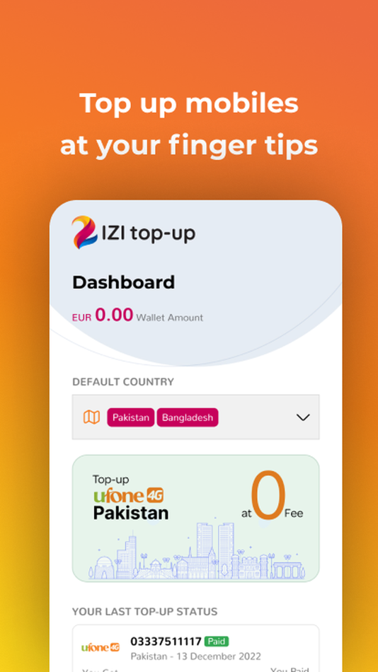 #1. IZI MOBILE TOPUP (iOS) 由: IZI TOPUP SRL