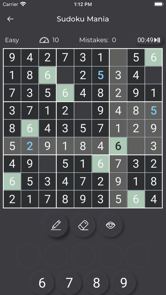 #3. Sudoku Mania - The Puzzle Game (iOS) بواسطة: Ibrahim Kteish