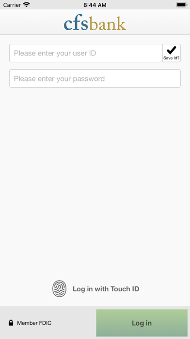cfsbank – Business Mobile Screenshot