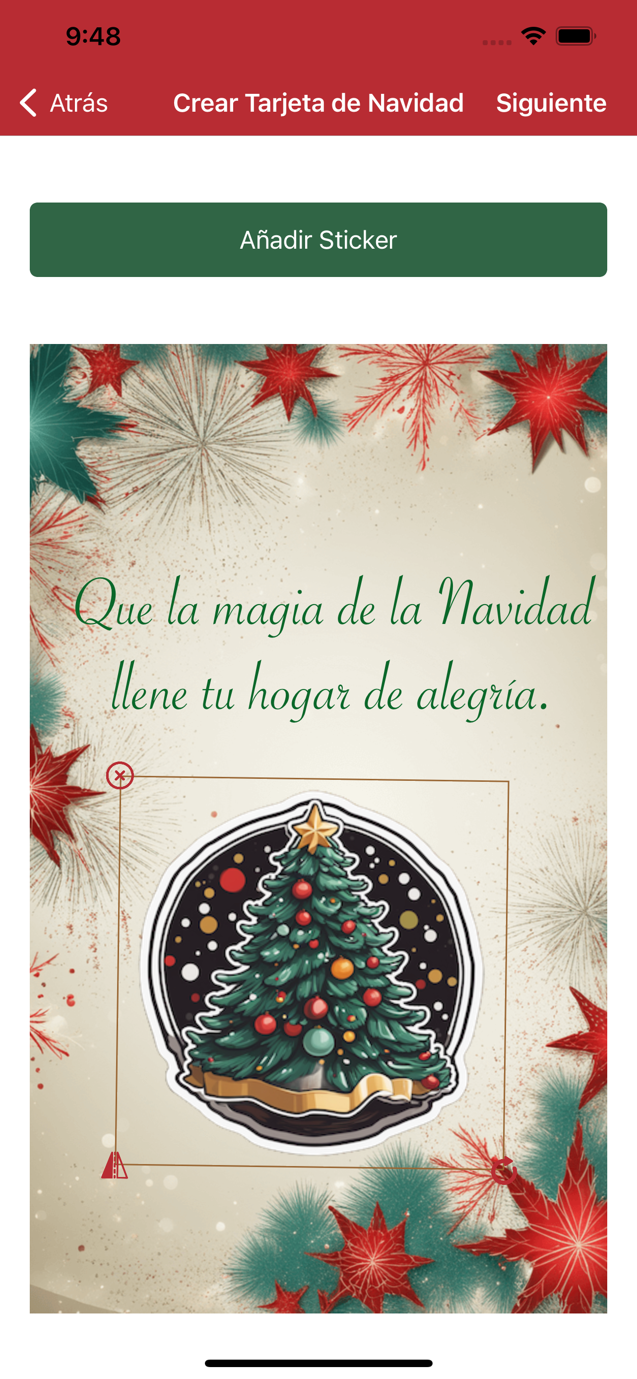 Tarjetas de Feliz Navidad