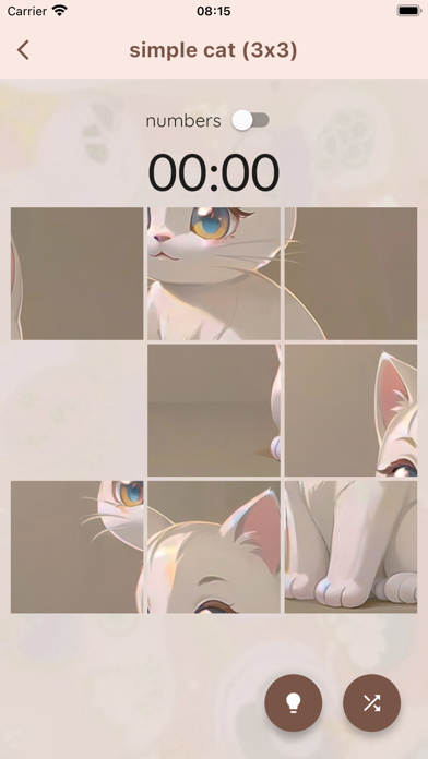Cat Puzzle: complete & collect Screenshot