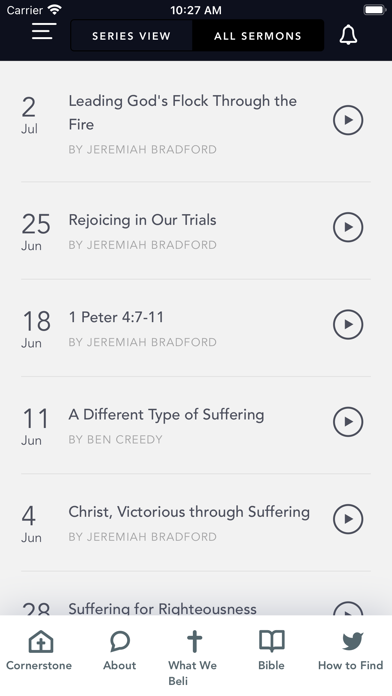 Cornerstone Baptist: St Joseph Screenshot