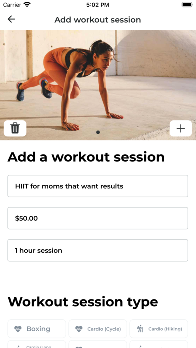 Trainerz Fitness Coach Screenshot