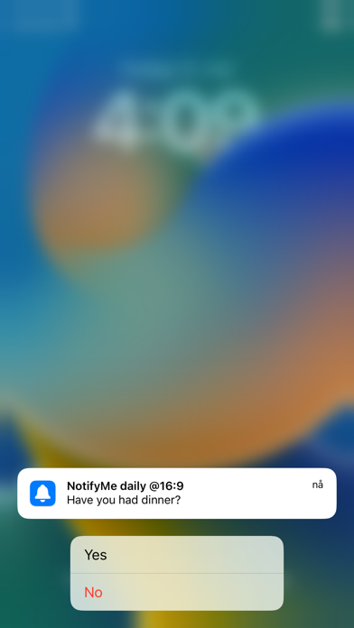 NotifyMe+ Screenshot