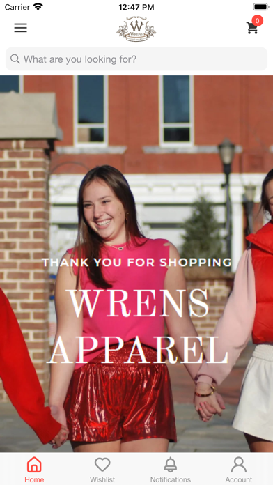 Shop Wrens Screenshot