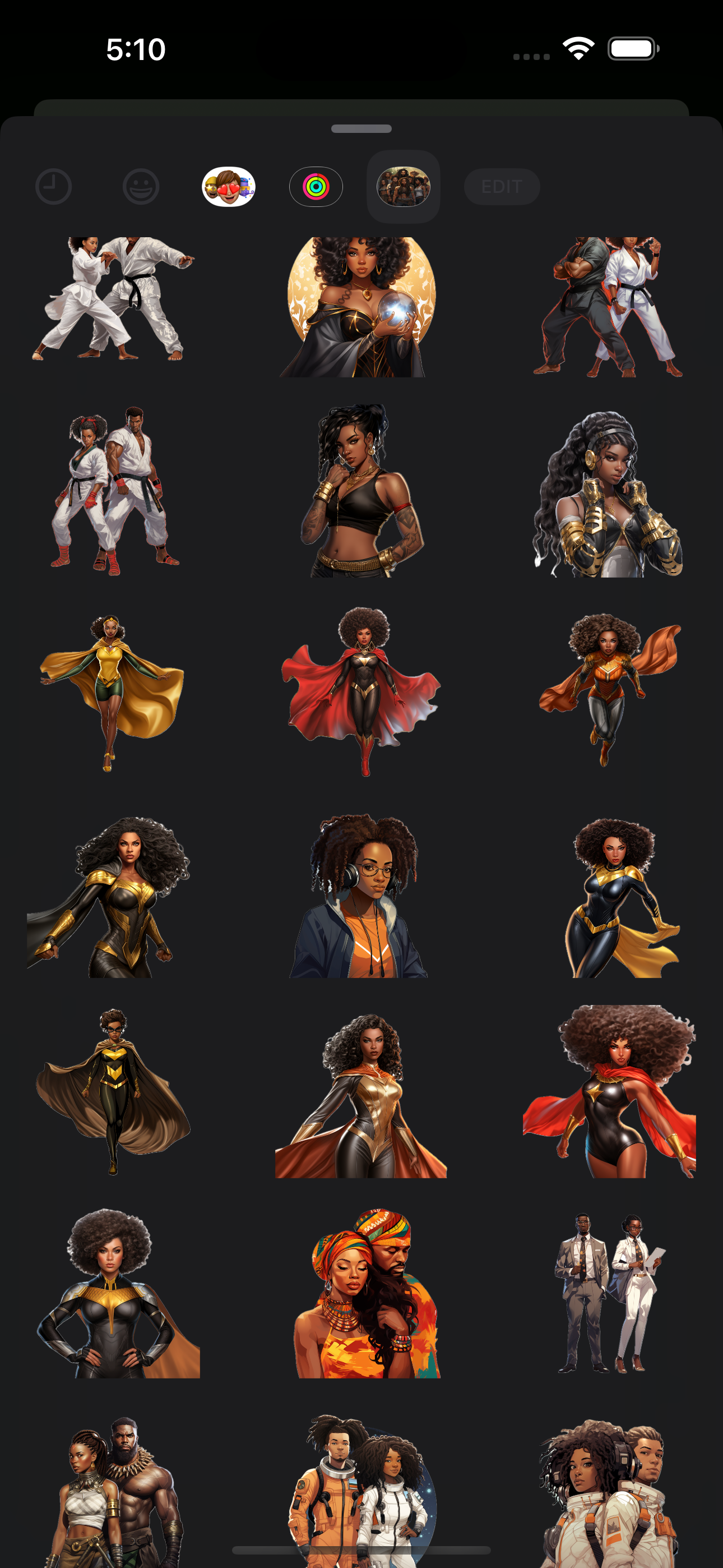 Black History Stickers
