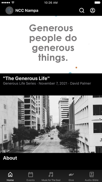 Northlake Community Church Screenshot