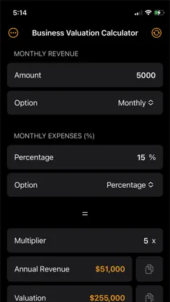 Profit & Margin Calculator iPhone image 2