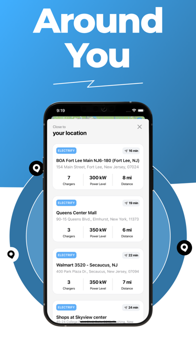 ChargeUP - fast charge points Screenshot