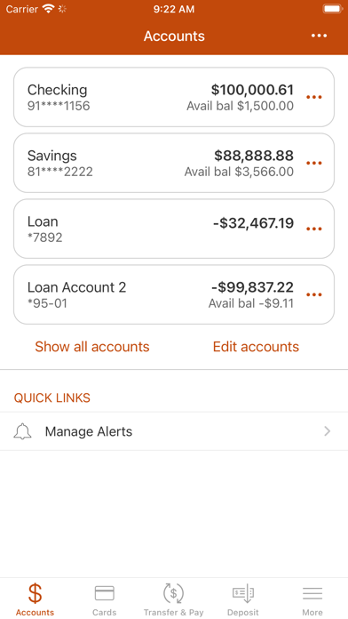 Brainerd BN Credit Union Screenshot