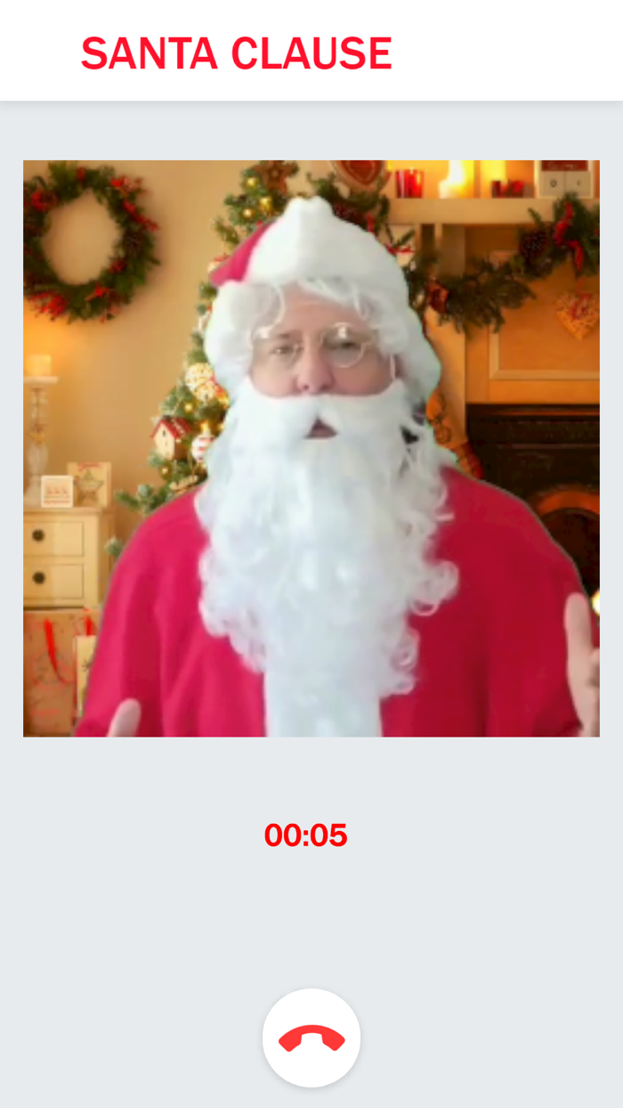 Santa Video Chat-Phone Call