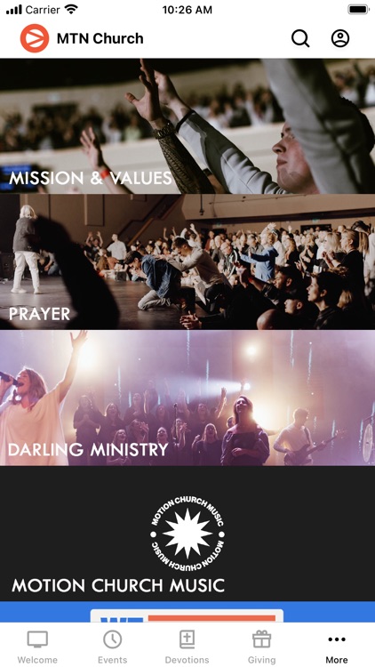 Motion Church App