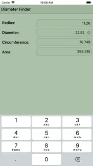 diameter finder - circle calc problems & solutions and troubleshooting guide - 1