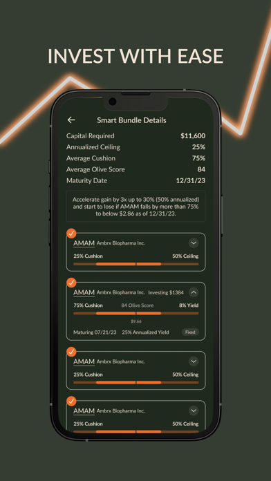 Olive Invest Screenshot
