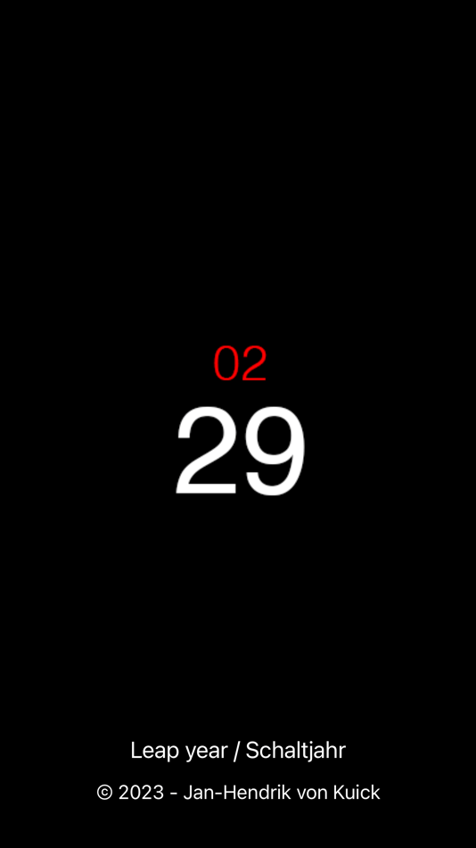 #1. Leap Year Test (iOS) By: Jan-Hendrik von Kuick